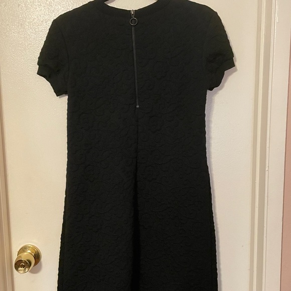 EUC Zara Cuffed-Sleeve Textured Sweater Dress Size Small - Picture 6 of 8